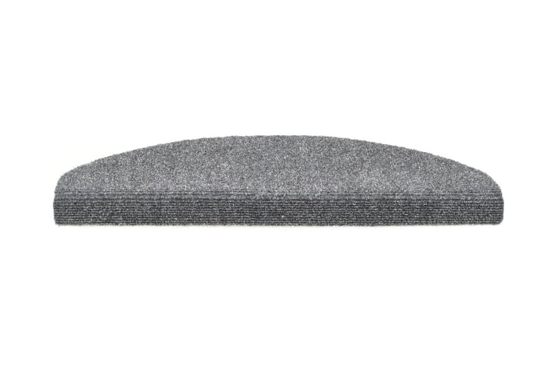 Trappstegsmattor självhäftande 5 st ljusgrå 65x21x4 cm brody - Grå - Textil & mattor - Mattor - Specialmatta - Trappstegsmattor