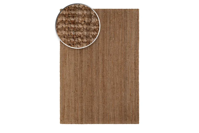 Agra Jutematta 200x300 cm - Natur - Textil & mattor - Mattor - Modern matta - Jutemattor & hampamattor