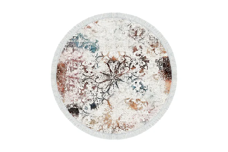 Alanur Home Matta 160x160 cm, Multifärgad