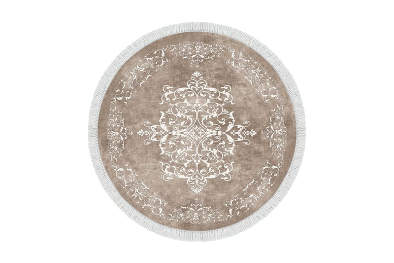 Alanur Home Matta 180 cm Rund, Beige