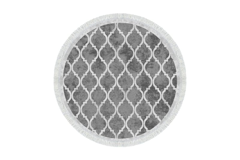 Alanur Home Matta 180 cm Rund, Grå