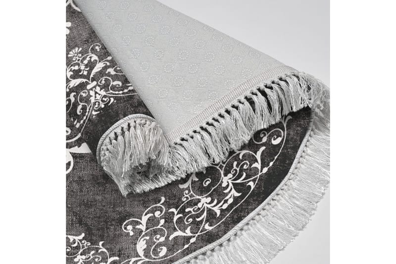 Alanur Home Matta 180 cm Rund - Grå/Vit - Textil & mattor - Mattor - Modern matta - Wiltonmattor