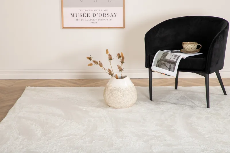 Blanca Flatvävd Matta 160x230 cm - Vit - Textil & mattor - Mattor - Flatvävda mattor