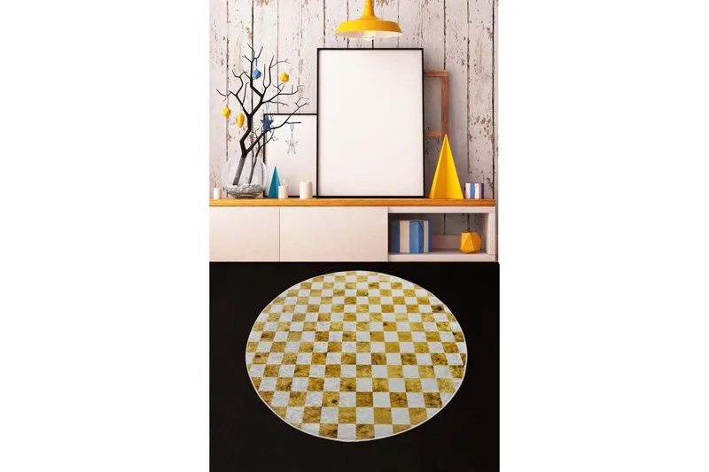 Chilai Matta 100 cm - Multifärgad - Textil & mattor - Mattor - Modern matta - Wiltonmattor