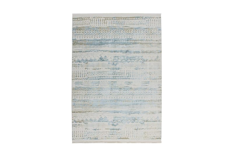 Cotowside Joea Matta 80x150 cm Ljusblå - D-Sign - Mattor - Gummerade mattor - Små mattor - Mönstrade mattor - Stora mattor - Handvävda mattor