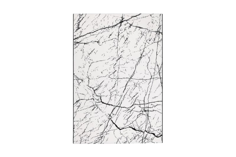 Eriswil Marble Matta 160x230 cm - Vit - Wiltonmattor - Friezematta - Stora mattor