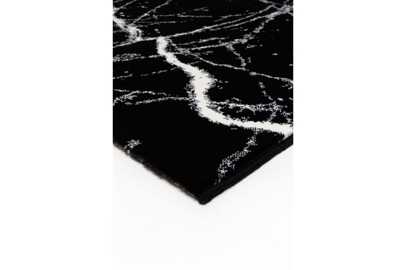 Eriswil Marble Matta 200x290 cm - Svart - Wiltonmattor - Friezematta - Stora mattor