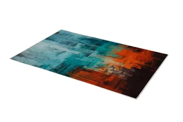 Errege Matta 160x230 cm - Flerfärgad - Textil & mattor - Mattor - Modern matta - Bomullsmatta