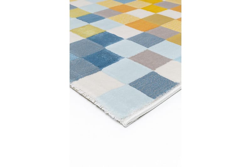 Floracion Mosaik Matta 160x230 cm - Flerfärgad - Wiltonmattor - Friezematta - Stora mattor