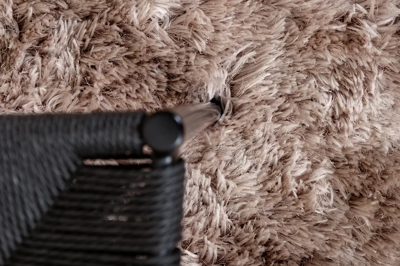 Grace Ryamatta Rund 200 cm - Beige - Textil & mattor - Mattor - Modern matta - Ryamatta & luggmatta