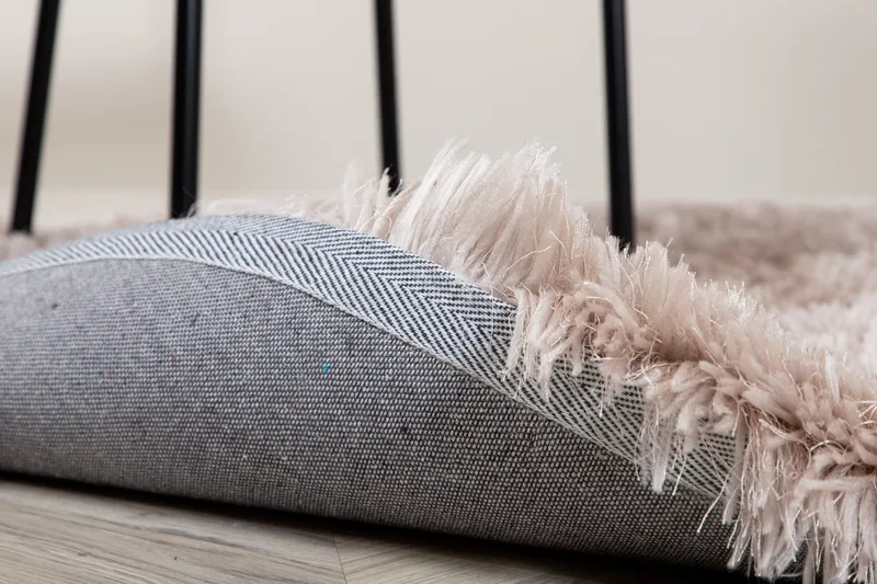 Grace Ryamatta Rund 200 cm - Beige - Textil & mattor - Mattor - Modern matta - Ryamatta & luggmatta