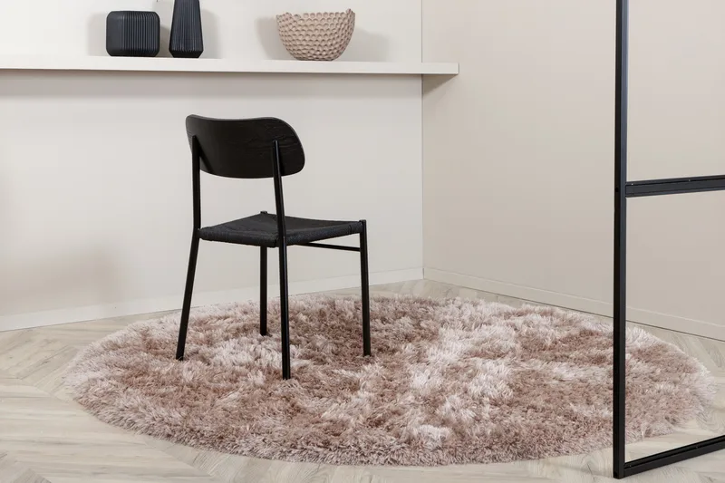 Grace Ryamatta Rund 200 cm - Beige - Textil & mattor - Mattor - Modern matta - Ryamatta & luggmatta