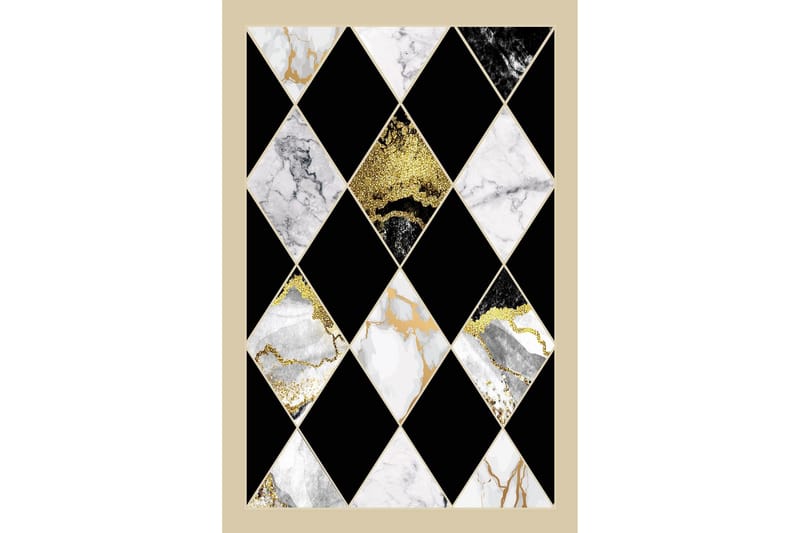 Homefesto Matta 160x230 cm - Multifärgad - Textil & mattor - Mattor - Modern matta - Wiltonmattor