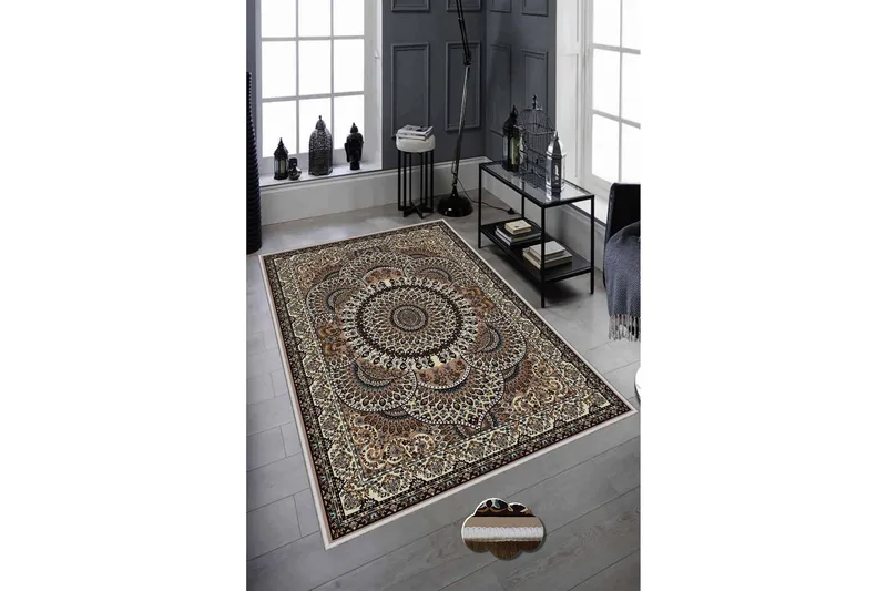 Homefesto Matta 160x230 cm - Multifärgad - Textil & mattor - Mattor - Modern matta - Wiltonmattor