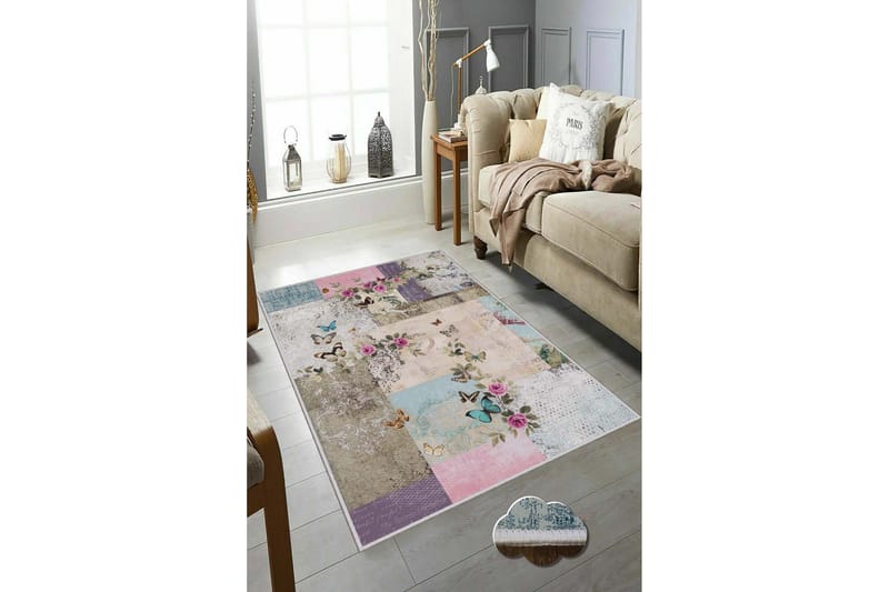 Homefesto Matta 160x230 cm - Multifärgad - Textil & mattor - Mattor - Modern matta - Wiltonmattor