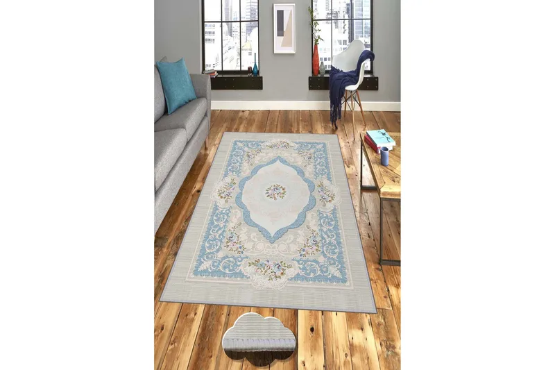 Homefesto Matta 160x230 cm - Multifärgad - Textil & mattor - Mattor - Modern matta - Wiltonmattor