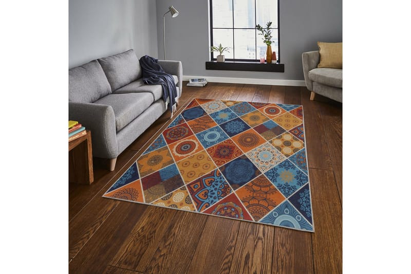 Jacrosby Matta 160x230 cm - Flerfärgad - Textil & mattor - Mattor - Stora mattor