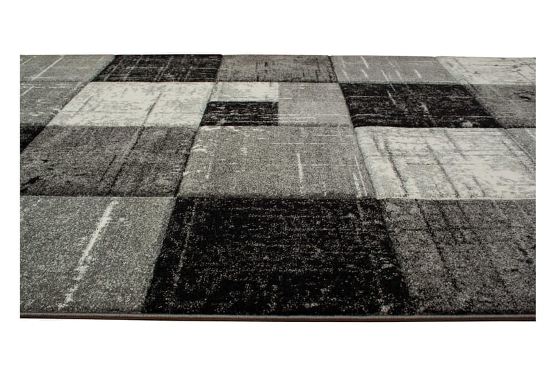 London Square Friezematta 240x340 - Svart/Grå - Textil & mattor - Mattor - Stora mattor