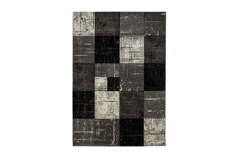 London Square Friezematta 240x340 - Svart/Grå - Textil & mattor - Mattor - Stora mattor