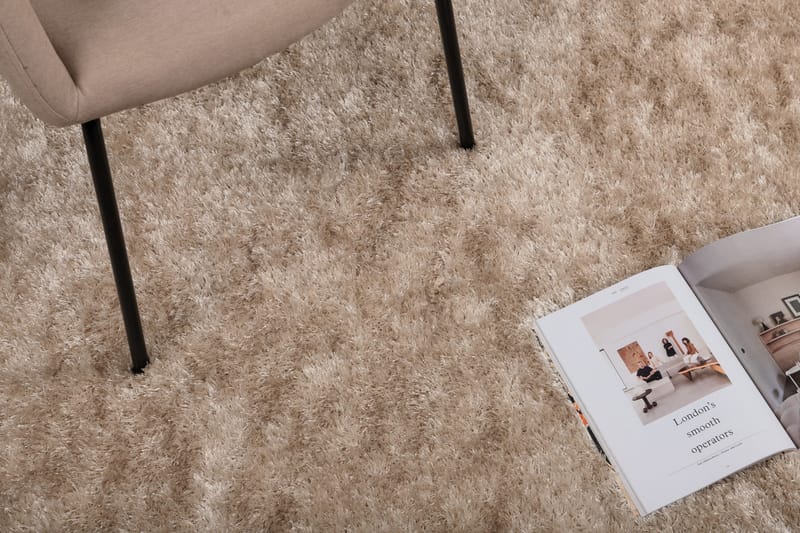 Mattis Matta 160x230 cm - Beige - Textil & mattor - Mattor - Modern matta - Bomullsmatta