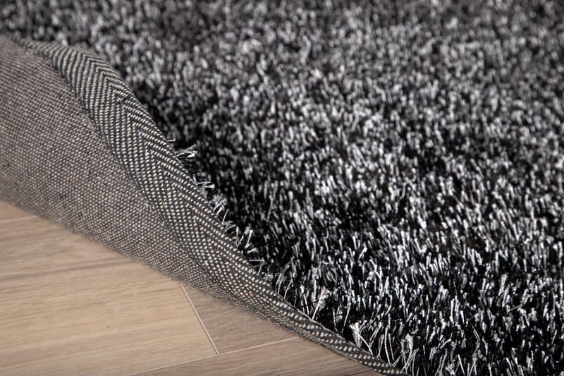 Mattis Matta Rund 200 cm - Antracitgrå - Textil & mattor - Mattor - Modern matta - Ryamatta & luggmatta