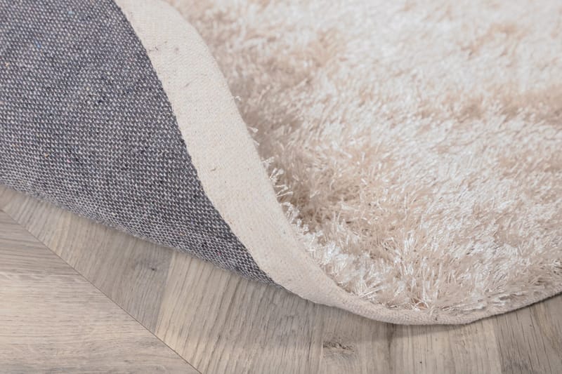Mattis Matta Rund 200 cm - Beige - Textil & mattor - Mattor - Modern matta - Bomullsmatta