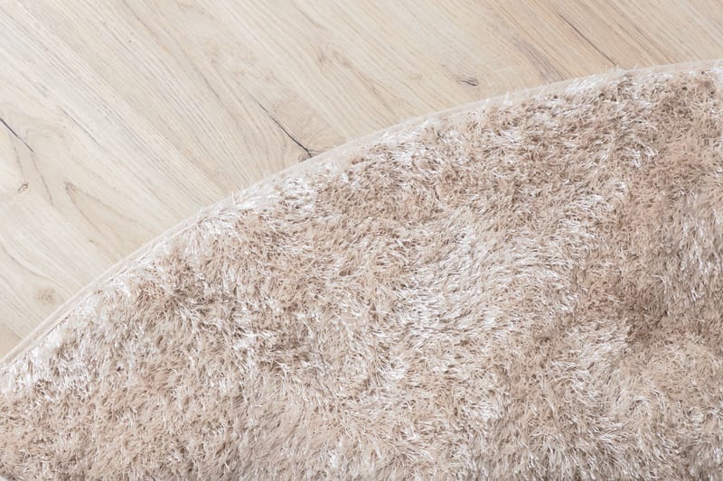 Mattis Matta Rund 200 cm - Beige - Textil & mattor - Mattor - Modern matta - Bomullsmatta