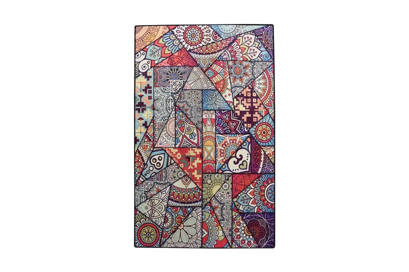 Mikelti Matta 160x230 cm - Flerfärgad/Sammet - Textil & mattor - Mattor - Stora mattor