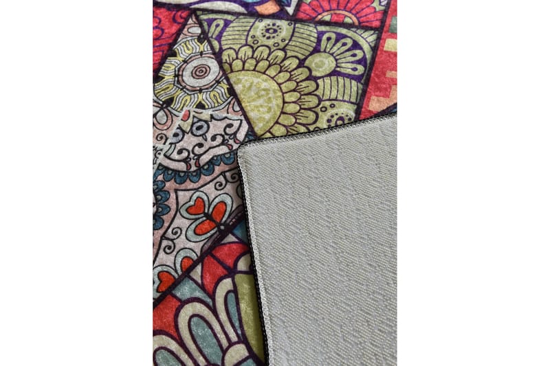 Mikelti Matta 160x230 cm - Flerfärgad/Sammet - Textil & mattor - Mattor - Stora mattor