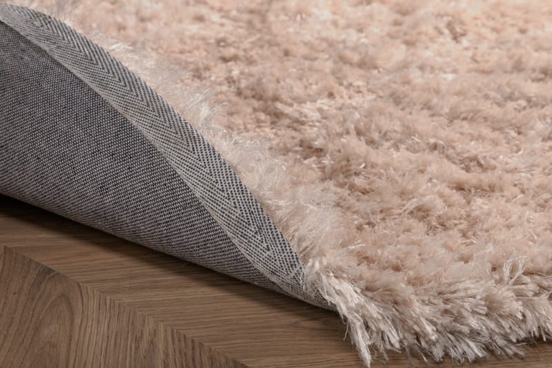 Natta Matta Rund 200 cm - Beige - Textil & mattor - Mattor - Modern matta - Ryamatta & luggmatta
