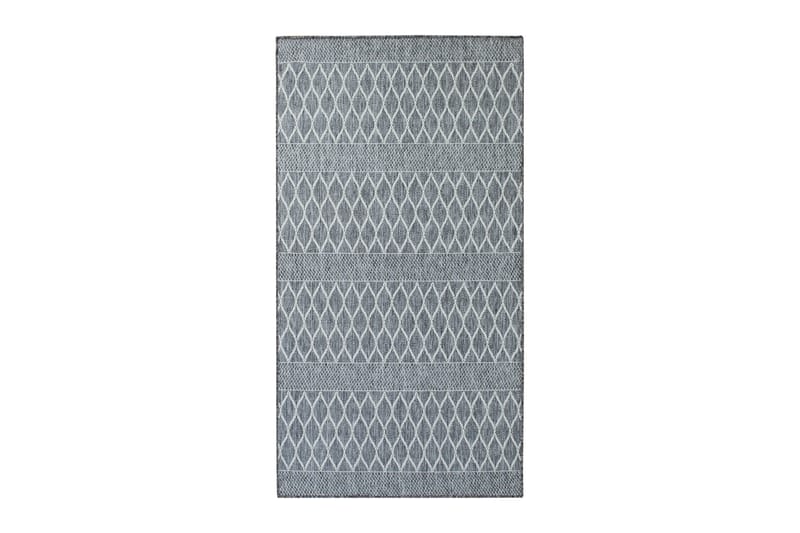 Numancia Bell Flatvävd Matta 80x340 - Grå/Vit - Små mattor - Flatvävda mattor