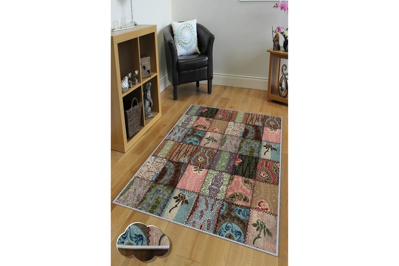 Tolunay Matta 160x230 cm - Flerfärgad - Textil & mattor - Mattor