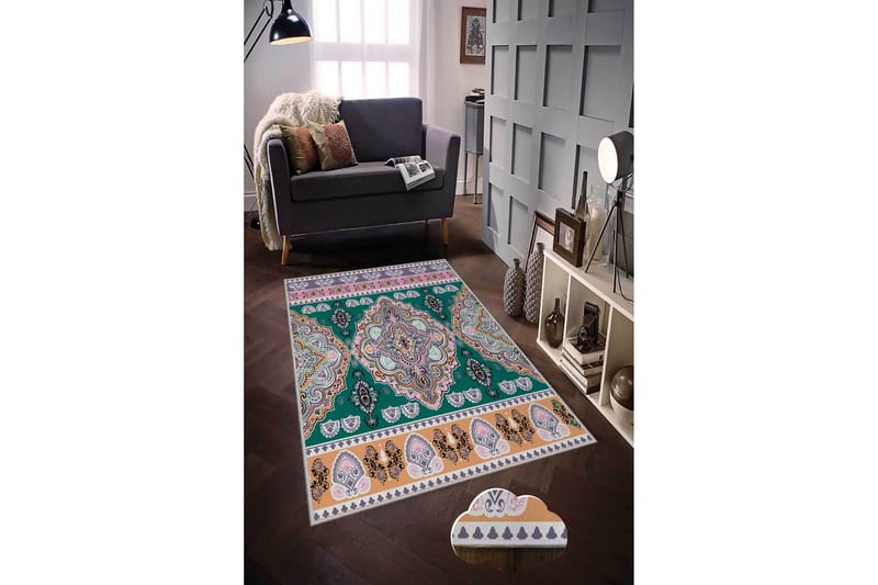 Tolunay Matta 160x230 cm - Flerfärgad - Textil & mattor - Mattor