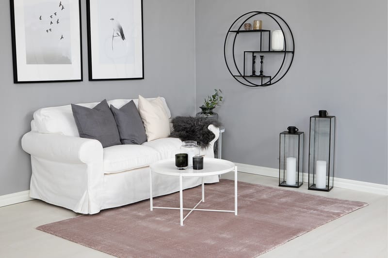 Zebbe Viskosmatta 200x290 cm - Rosa - Textil & mattor - Mattor - Stora mattor
