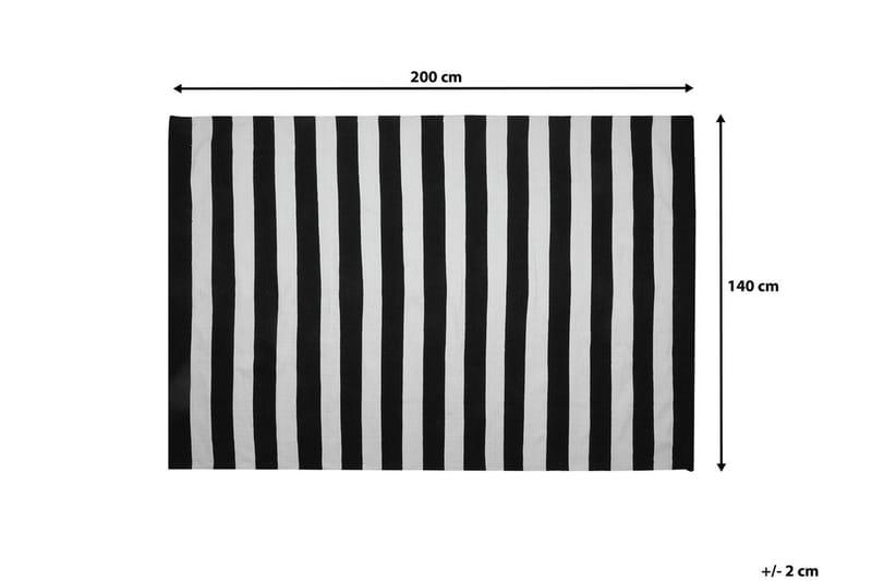 Tavas Matta 140|200 - Svart - Textil & mattor - Mattor