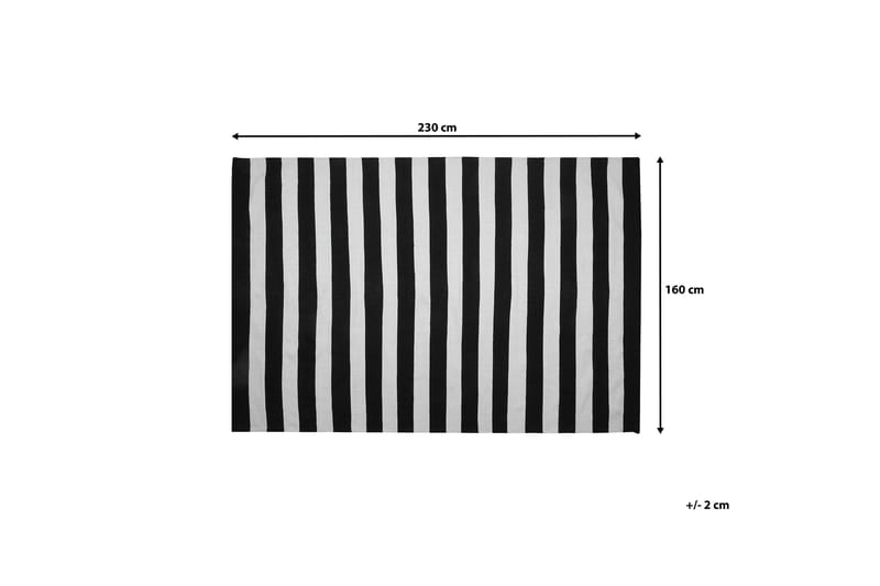 Tavas Matta 160|230 - Svart - Textil & mattor - Mattor