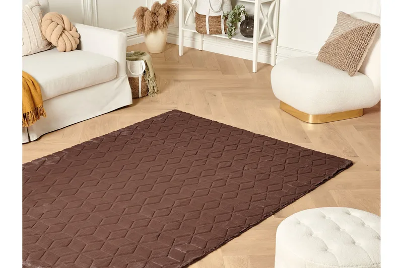 Thatta Skinnmatta 80x150 cm - Brun - Textil & mattor - Mattor - Fällar & skinnmattor