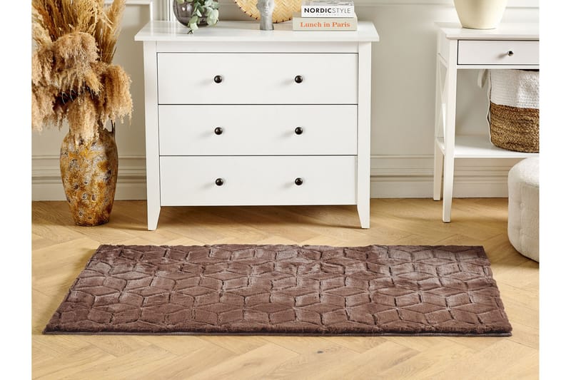 Thatta Skinnmatta 80x150 cm - Brun - Textil & mattor - Mattor - Fällar & skinnmattor
