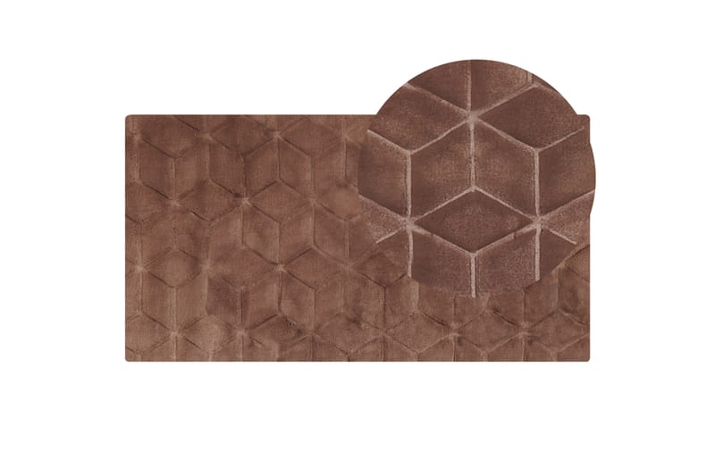 Thatta Skinnmatta 80x150 cm - Brun - Textil & mattor - Mattor - Fällar & skinnmattor