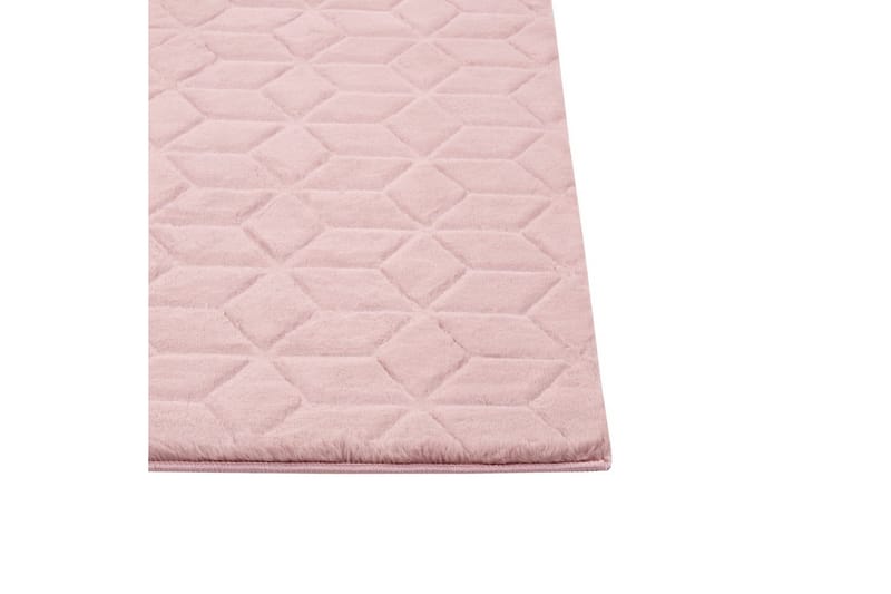 Thatta Skinnmatta 80x150 cm - Rosa - Textil & mattor - Mattor - Modern matta - Ryamatta & luggmatta