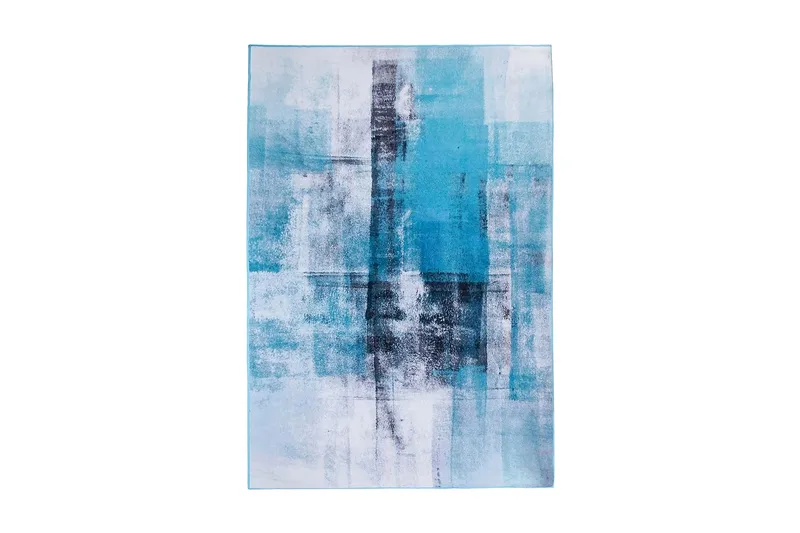 Trabzon Matta 160x230 cm, Vit/Svart/Flerfärgad