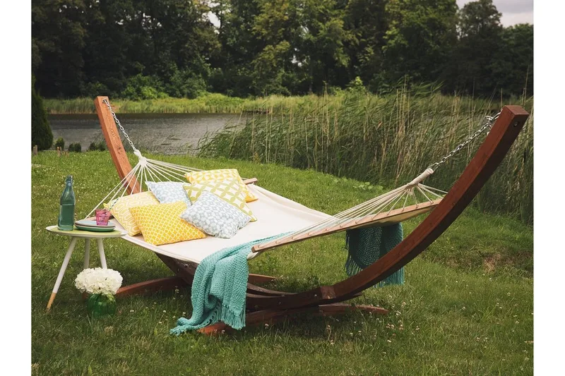 Treviso Hängmatta - Trä/Natur - Utemöbler - Utesoffa - Hängmatta