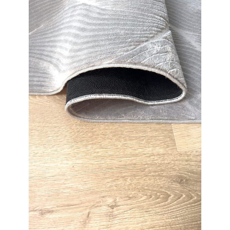 Tvättbar Matta Castello Wave - Grå - Textil & mattor - Mattor - Flatvävda mattor