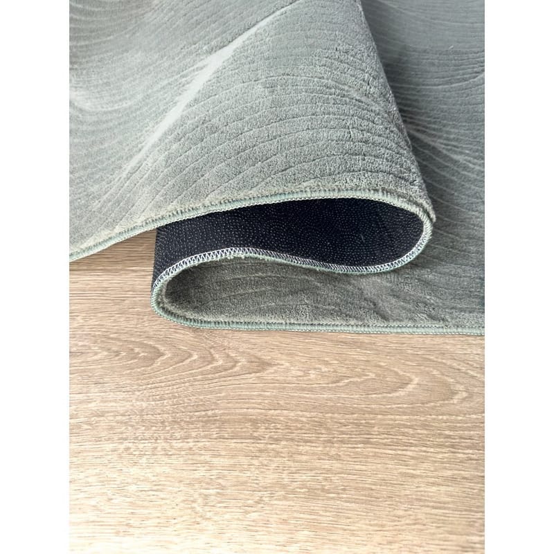 Tvättbar Matta Castello Wave - Green - Textil & mattor - Mattor - Flatvävda mattor