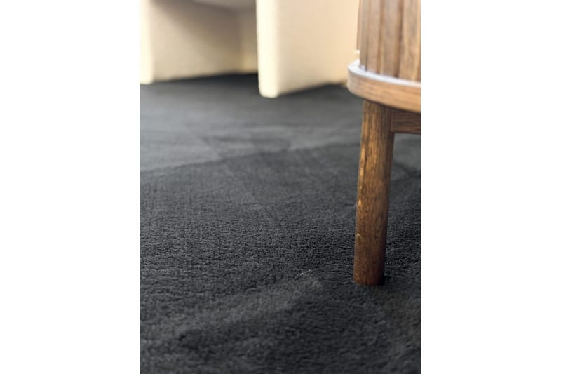 Tvättbar Matta Soft Shape - 160x230 cm, Svart - Textil & mattor - Mattor - Flatvävda mattor