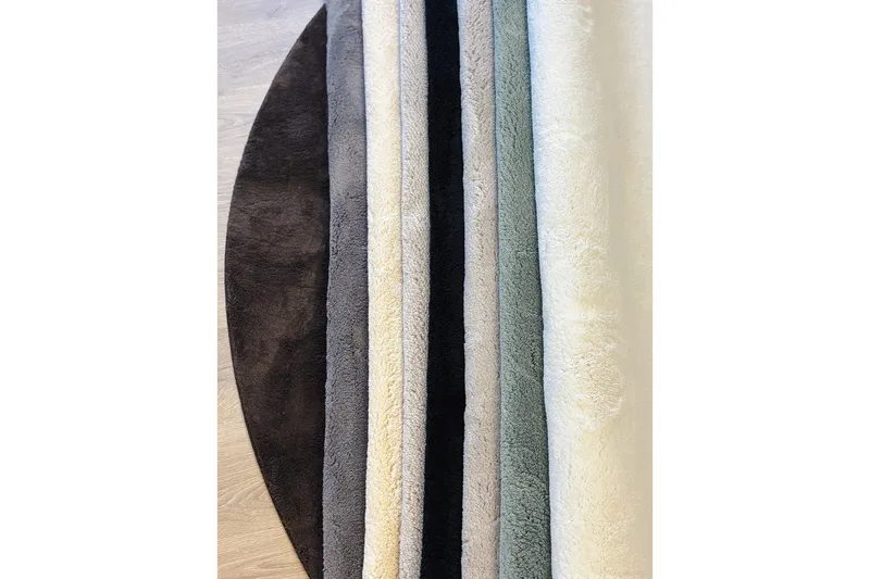 Tvättbar Matta Soft Shape - 200x290 cm, Svart - Textil & mattor - Mattor - Flatvävda mattor