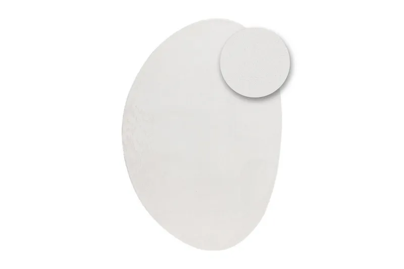 Tvättbar Matta Soft Shape - 200x290 cm, Vit - Textil & mattor - Mattor - Flatvävda mattor