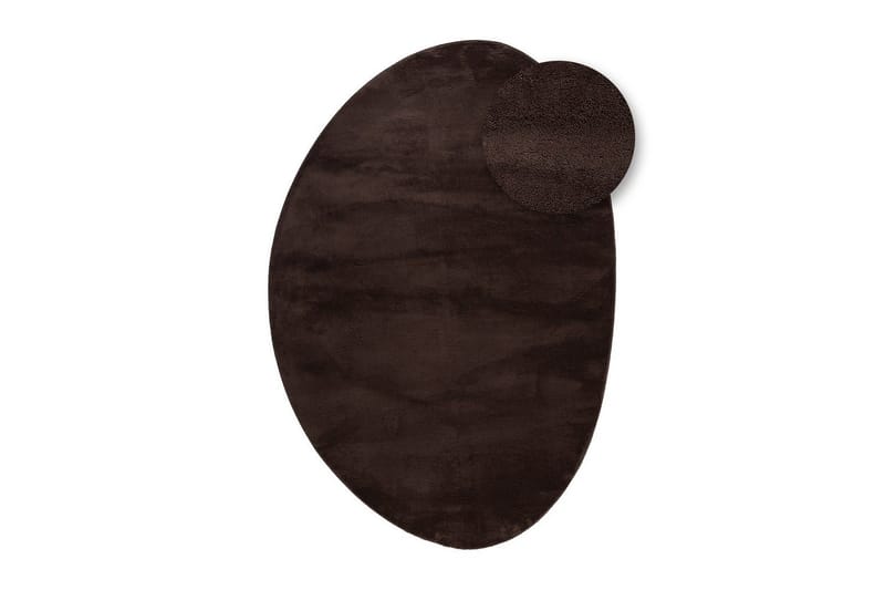 Tvättbar Matta Soft Shape - 240x340 cm, Choklad - Textil & mattor - Mattor - Flatvävda mattor