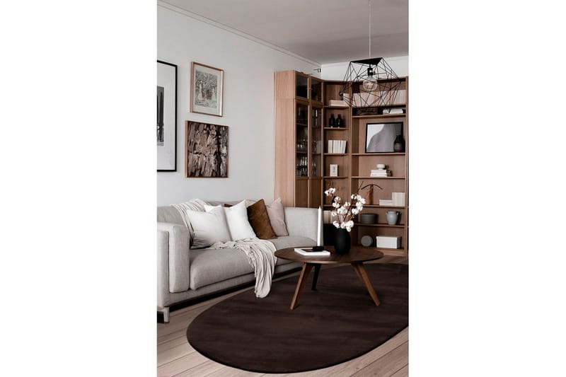 Tvättbar Matta Soft Shape - 240x340 cm, Choklad - Textil & mattor - Mattor - Flatvävda mattor