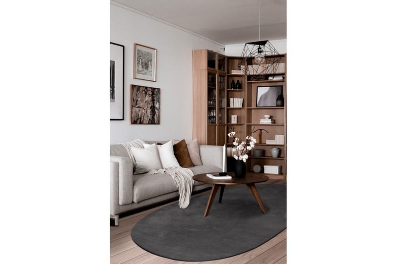 Tvättbar Matta Soft Shape - 240x340 cm, Grafit - Textil & mattor - Mattor - Flatvävda mattor